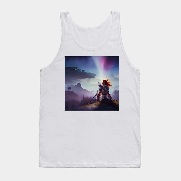 Horizon Zero Dawn 004 Tank Top by Beastlykitty